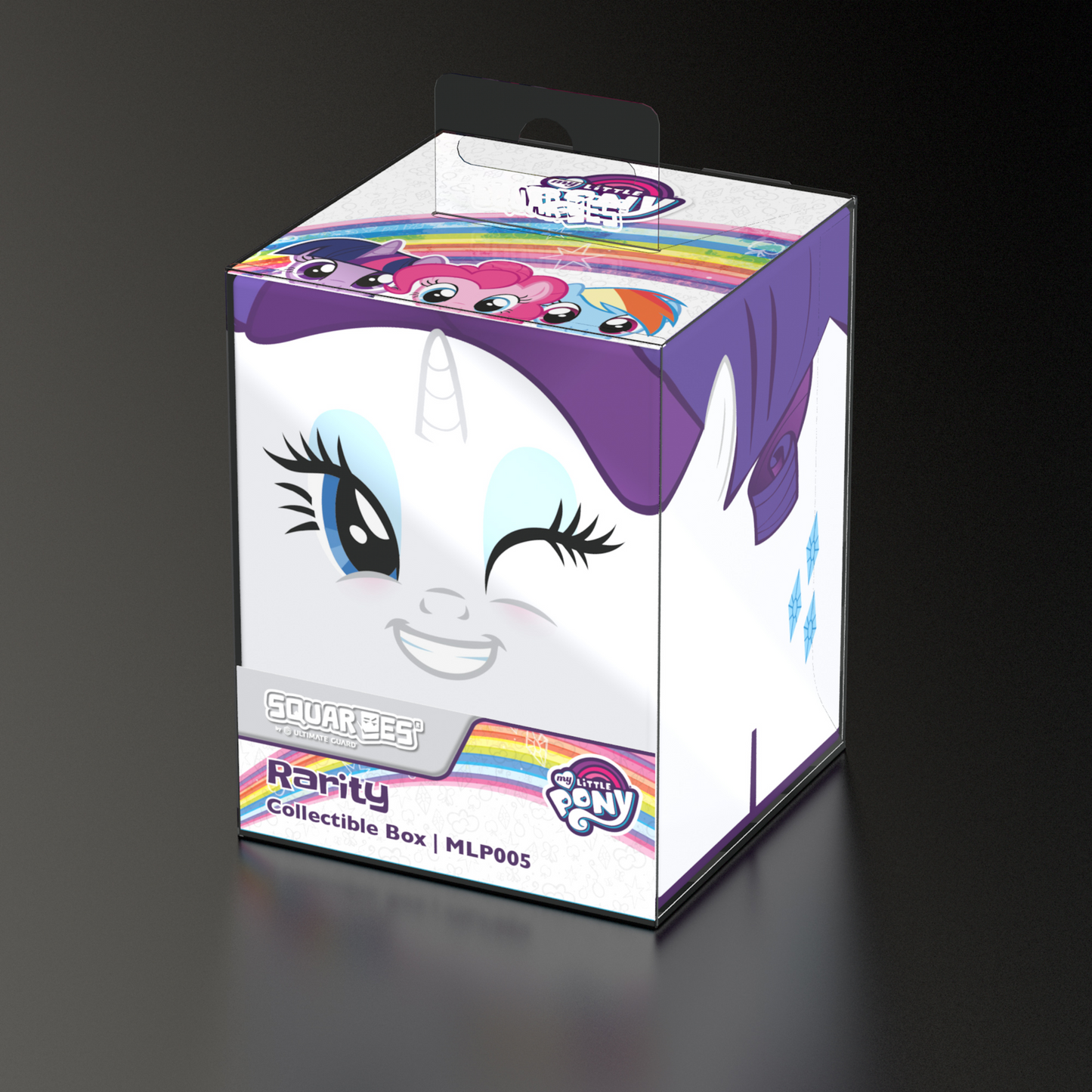 Squaroes My Little Pony Rarity 100+ Deck Box