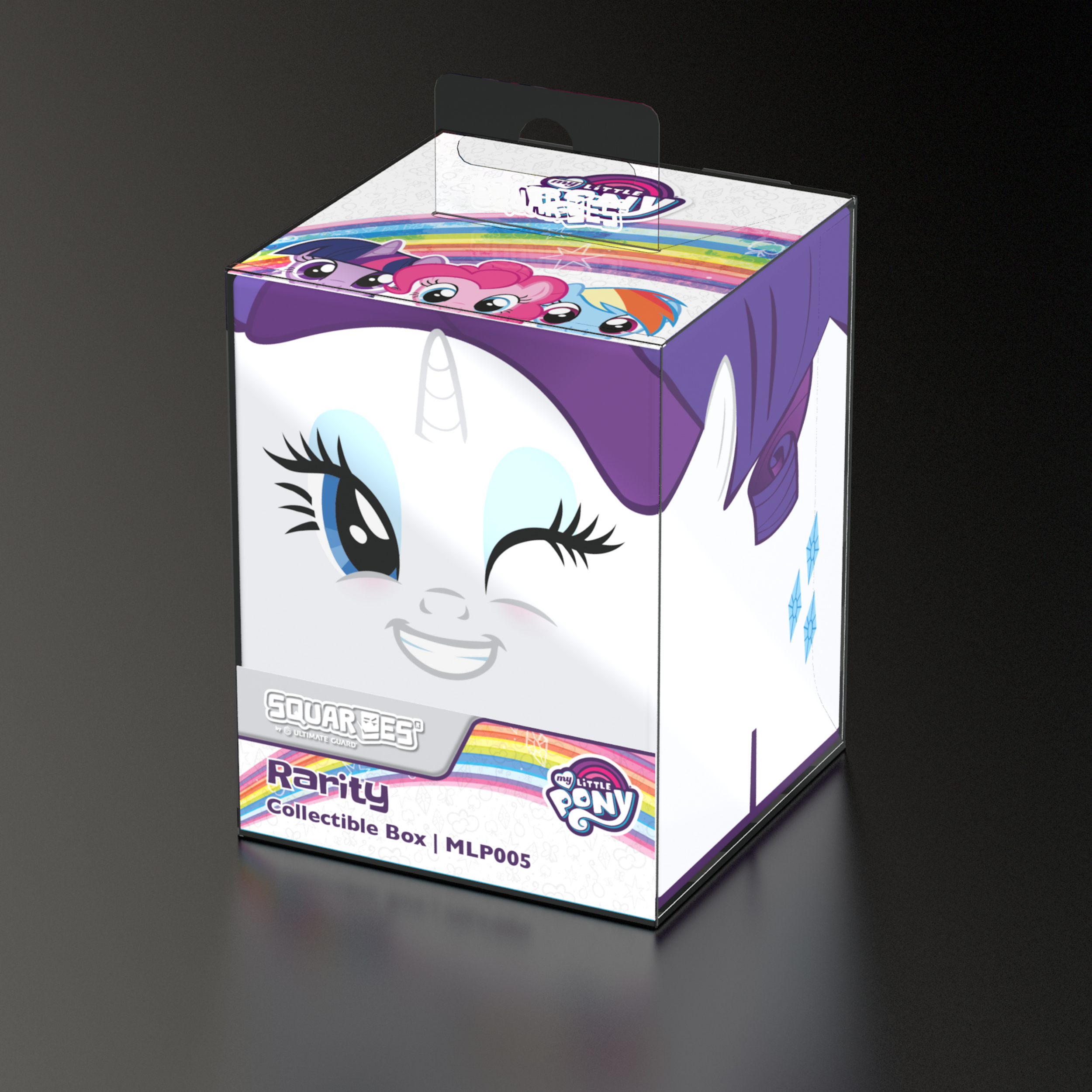 Squaroes My Little Pony Rarity 100+ Deck Box