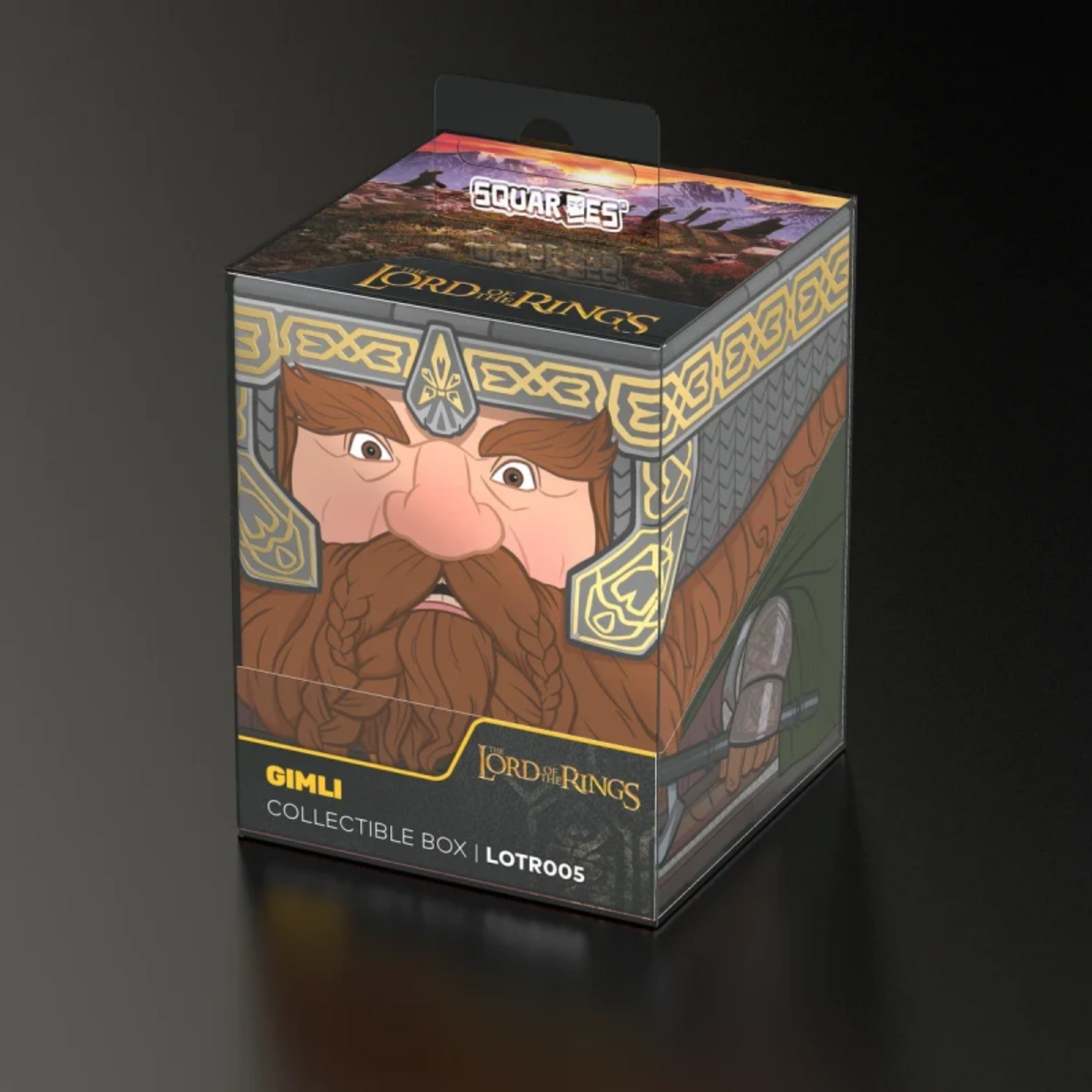 Squaroes The Lord of the Rings Gimli 100+ Deck Box