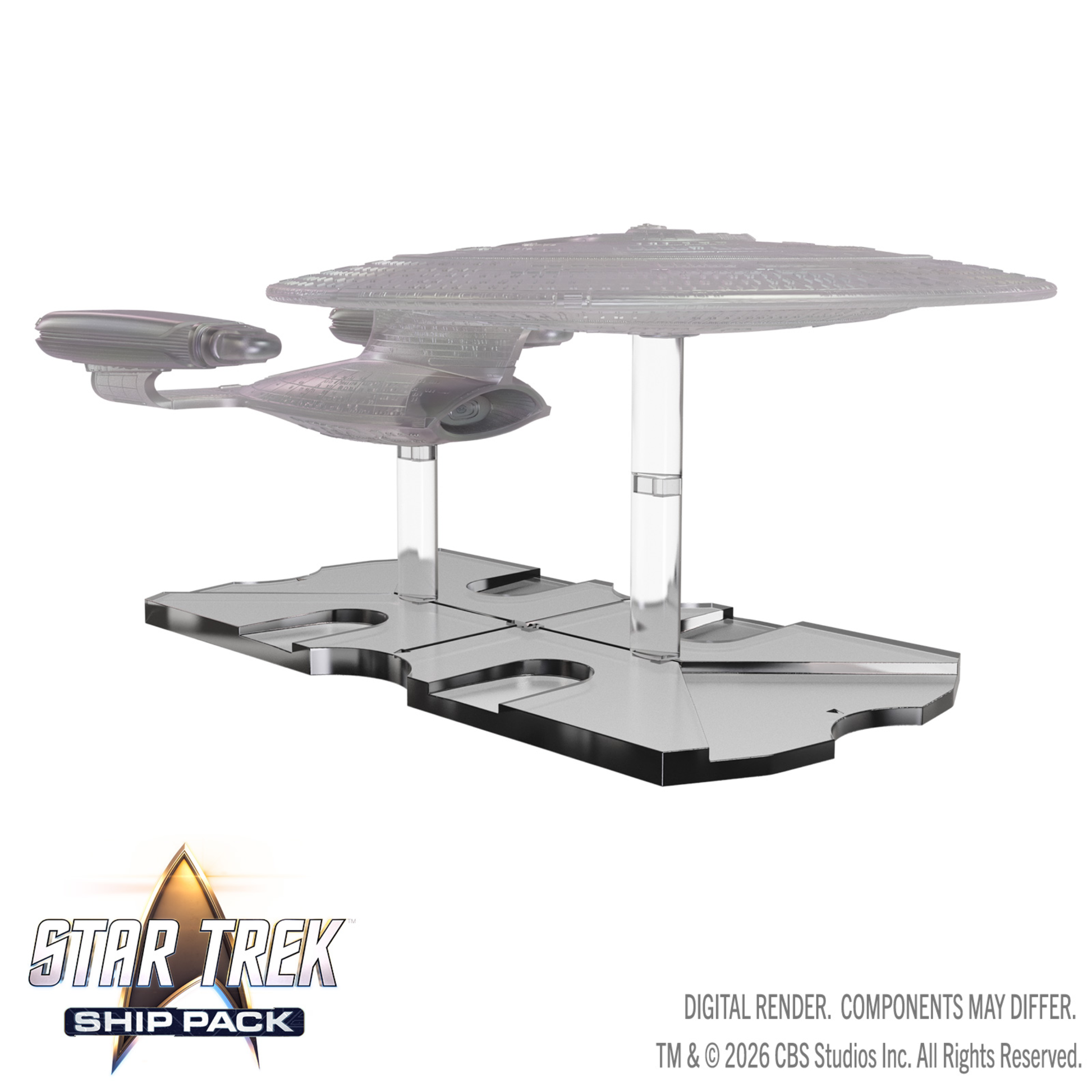 Star Trek: Into the Unknown: U.S.S Enterprise 60th Anniversary Edition Ship Pack