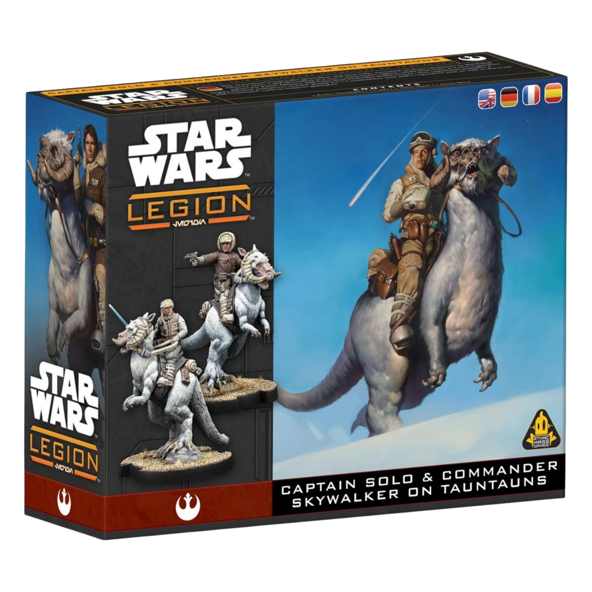 Star Wars: Legion: Han Solo & Luke Skywalker on Tauntaun