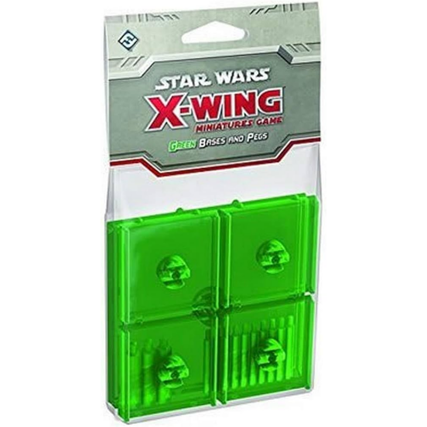 Star Wars X-Wing Green Bases and Pegs