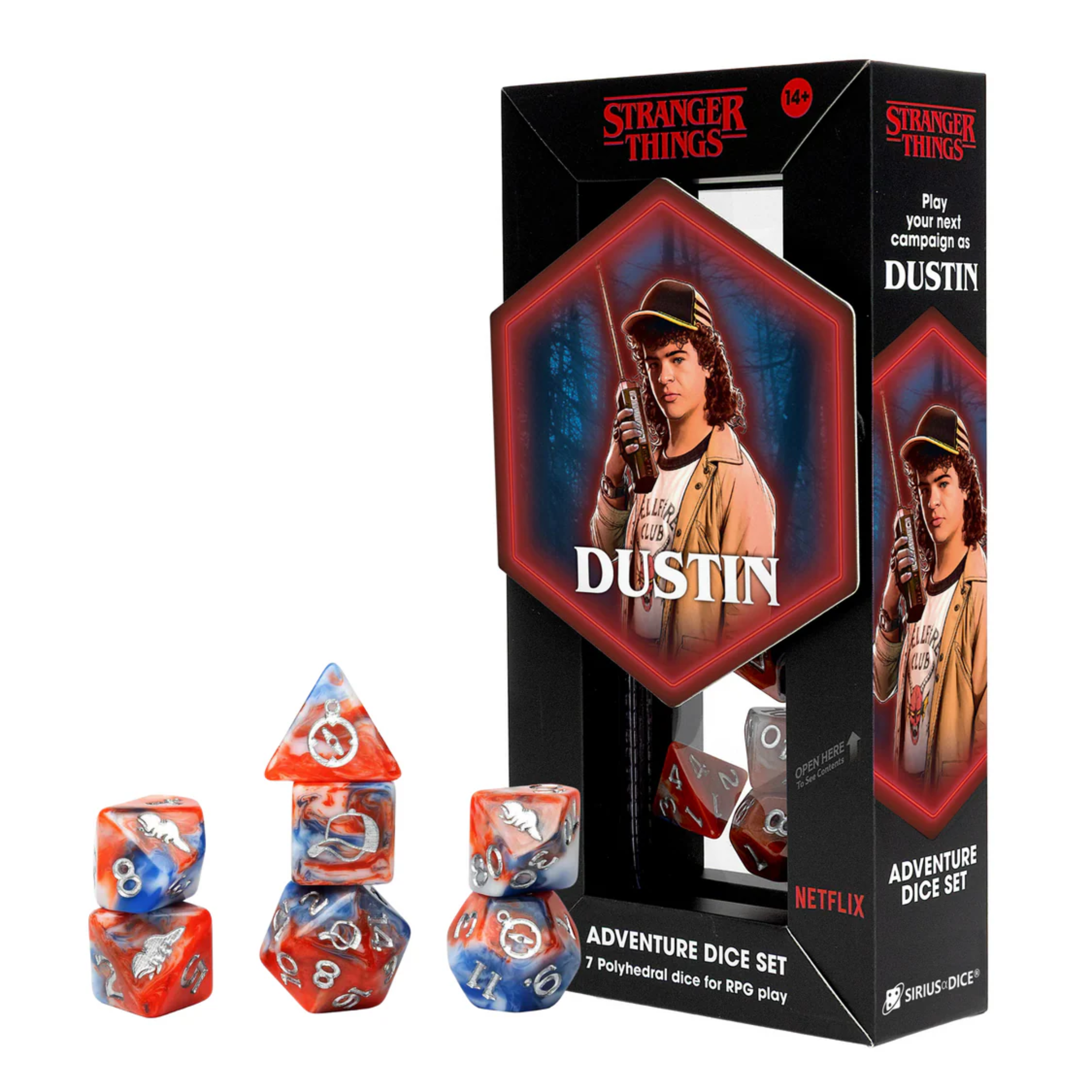Stranger Things Adventure Dice Dustin