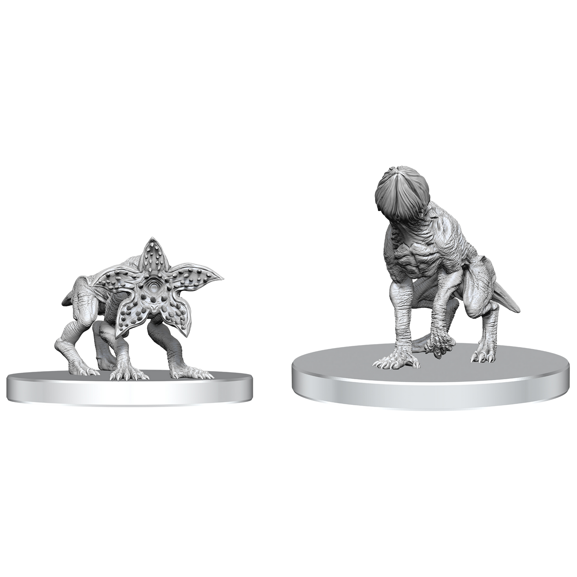 Stranger Things Unpainted Minis: Demodogs