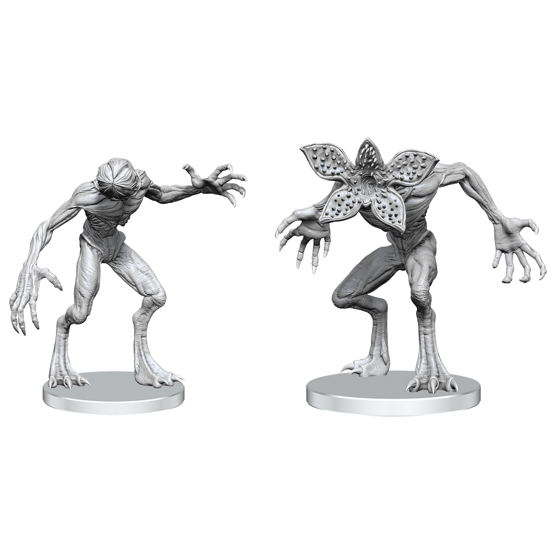 Stranger Things Unpainted Minis: Demogorgons