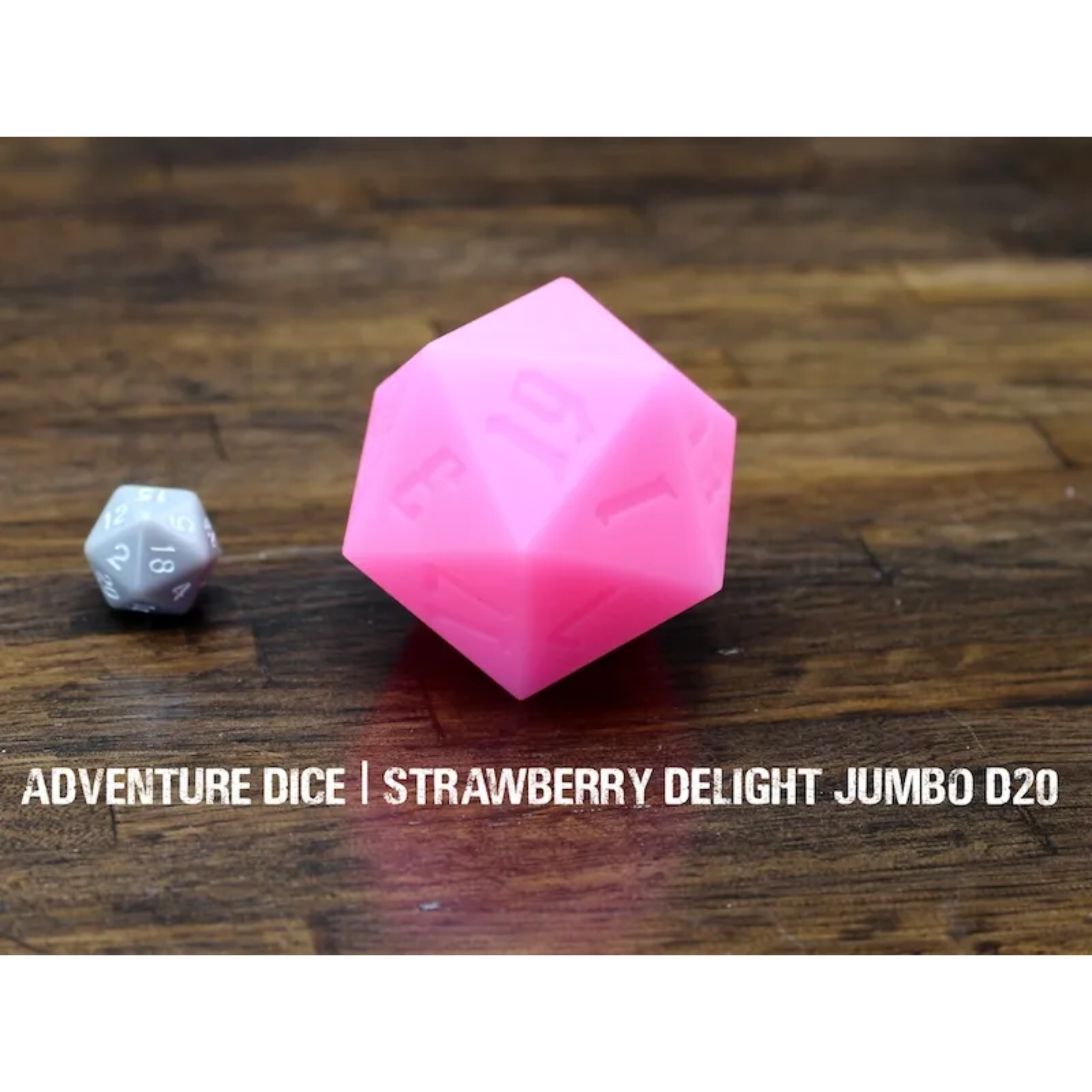 Strawberry Delight Light Pink Silicone Jumbo D20