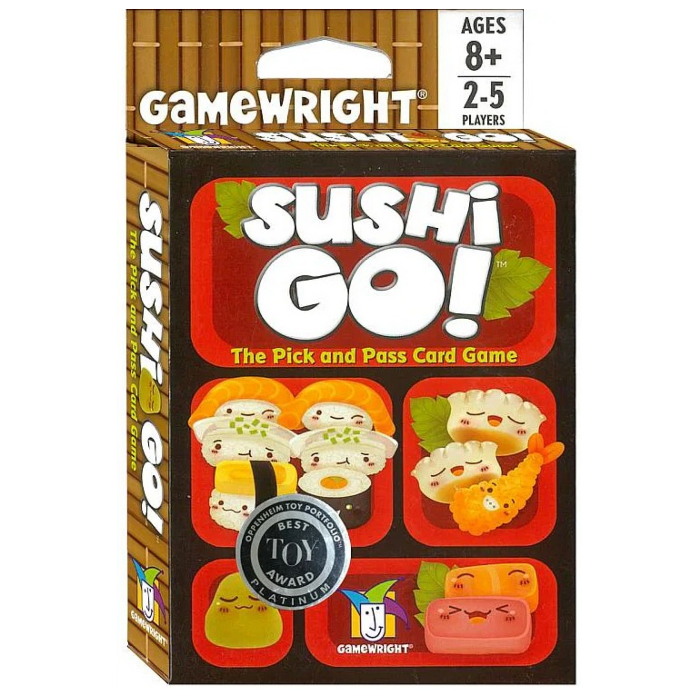 Sushi Go Hanging Tuck Box Packaging