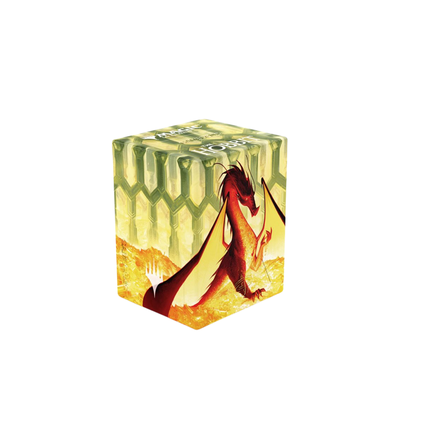 The Hobbit: Bastion XL Deck Box (80ct) - Smaug the Golden