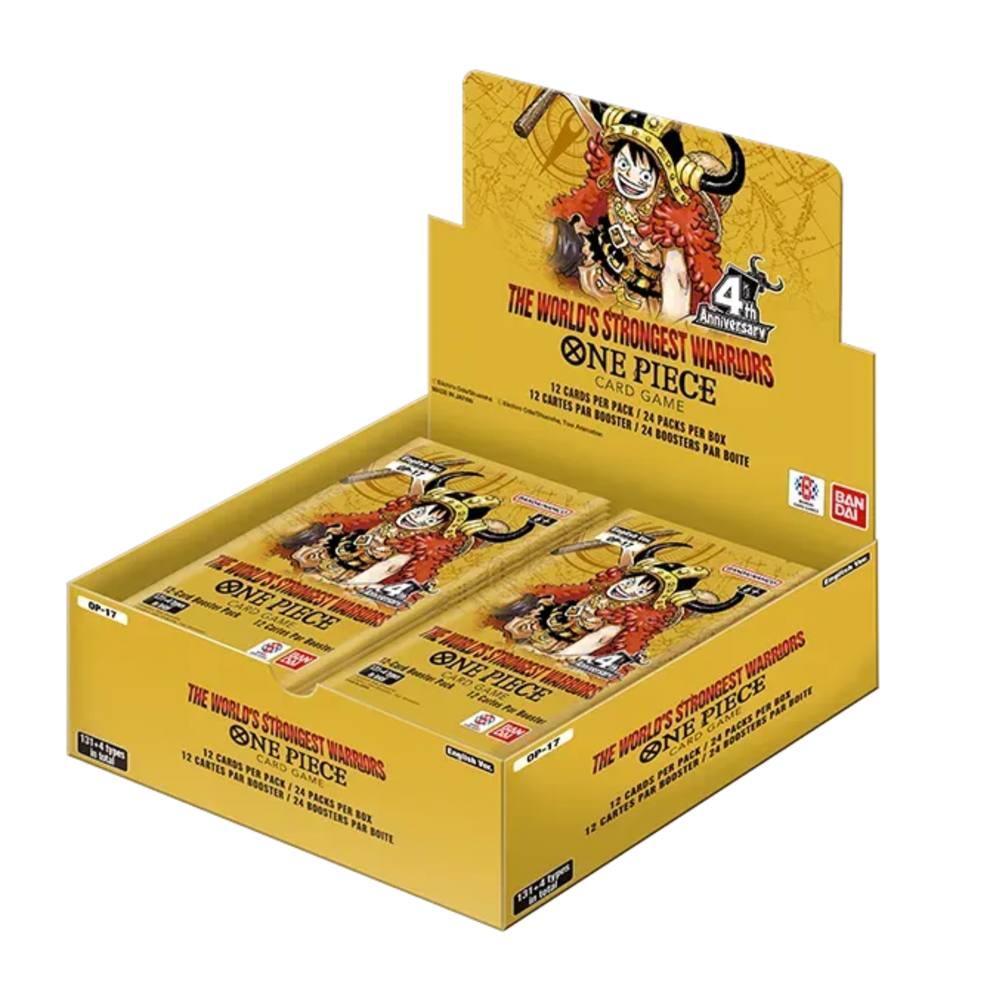 The World's Strongest Warriors OP-17 Booster Box
