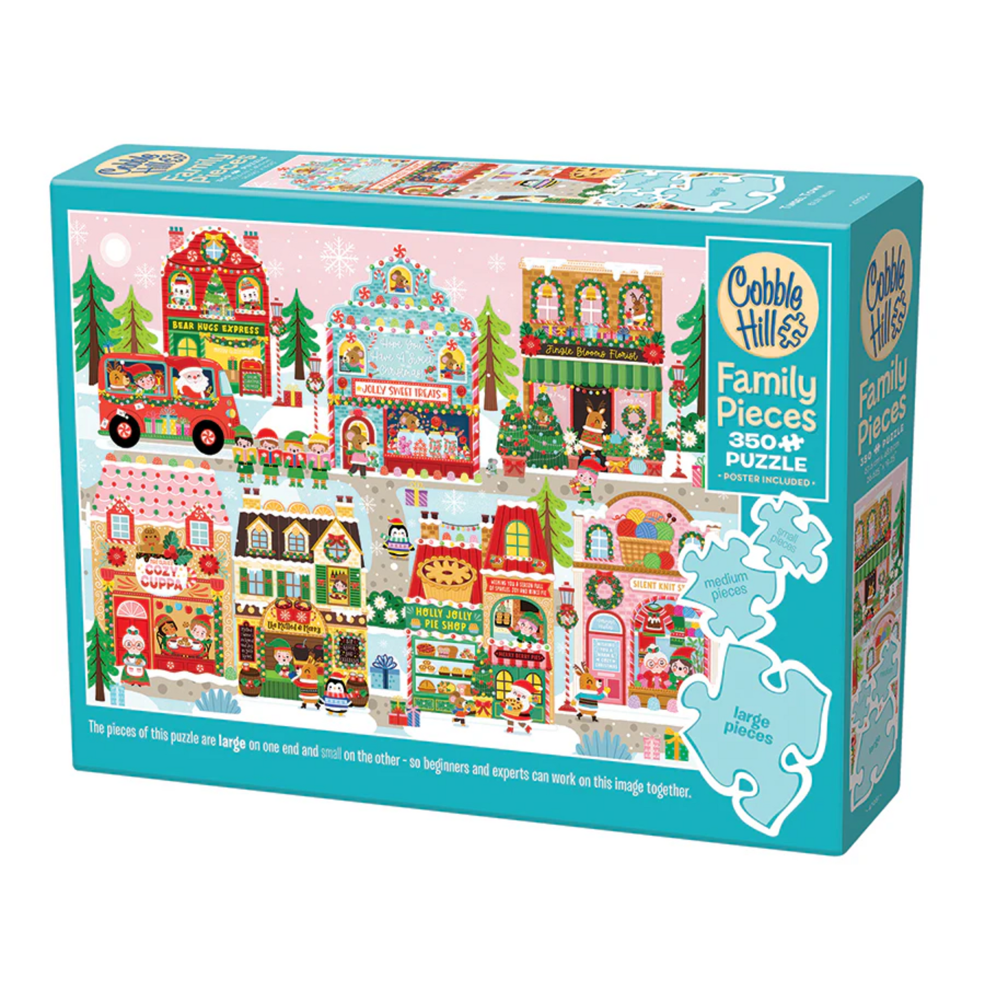 Tinsel Town 350 Family Piece Cobble Hill Puzzle