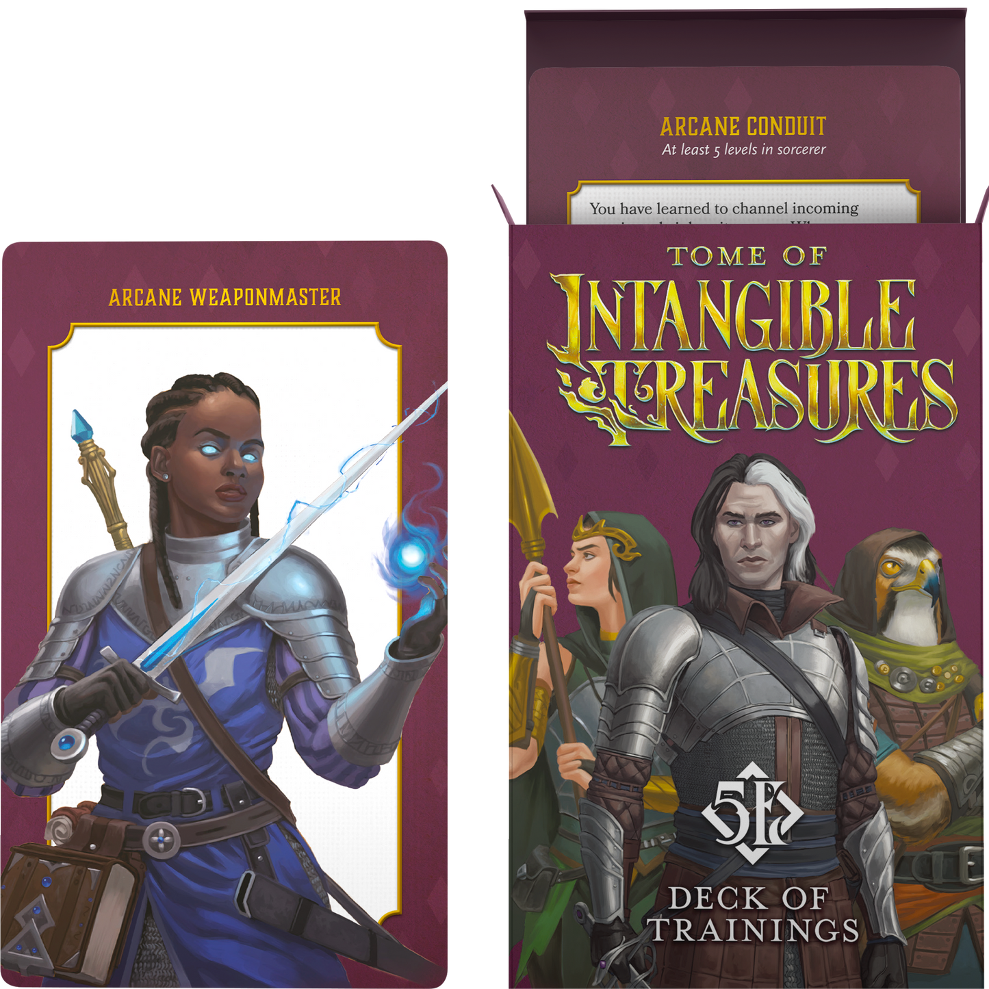 Tome of Intangible Treasures Deck of Trainings 5E