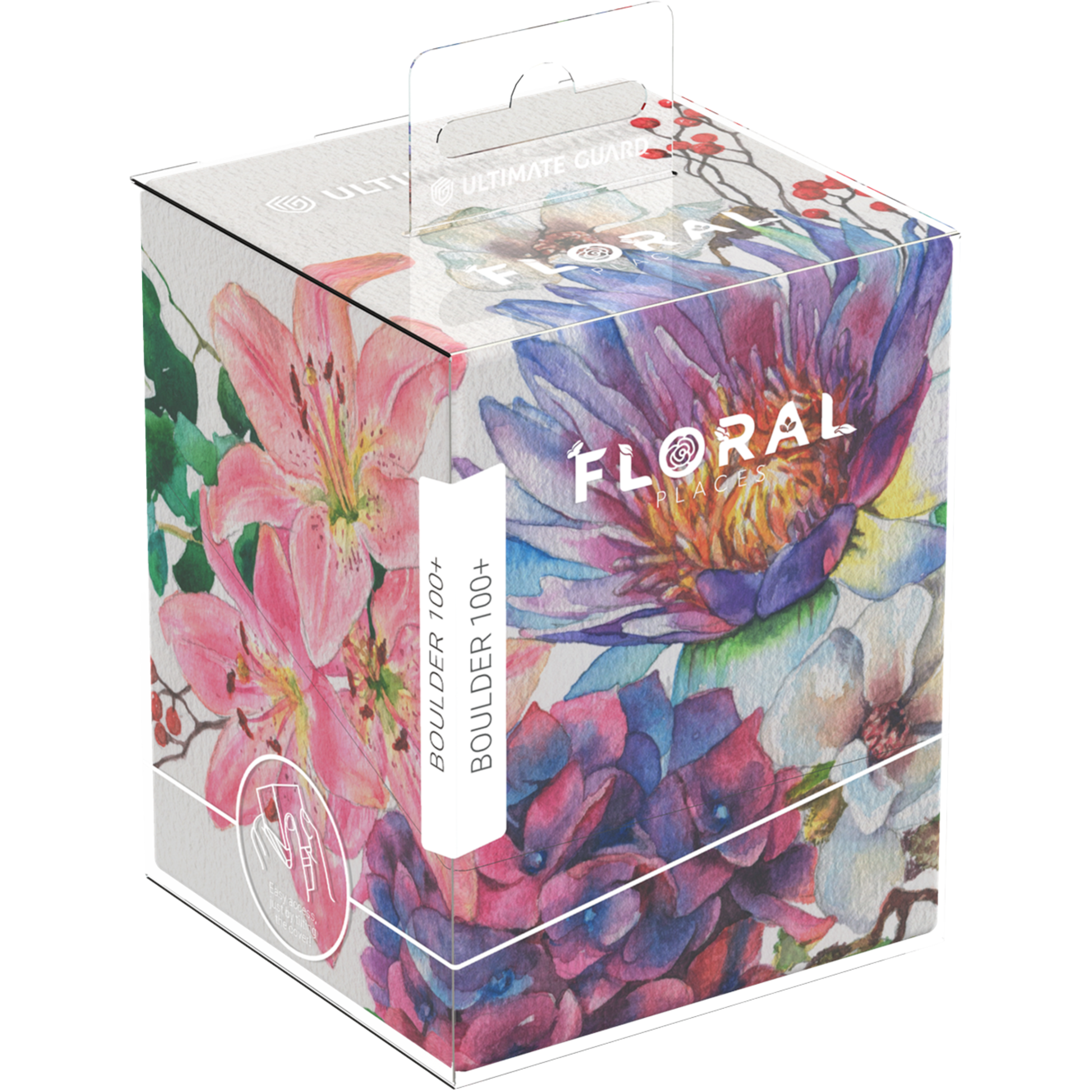 Ultimate Guard Boulder 100+ Floral Places - Lotus Bloom