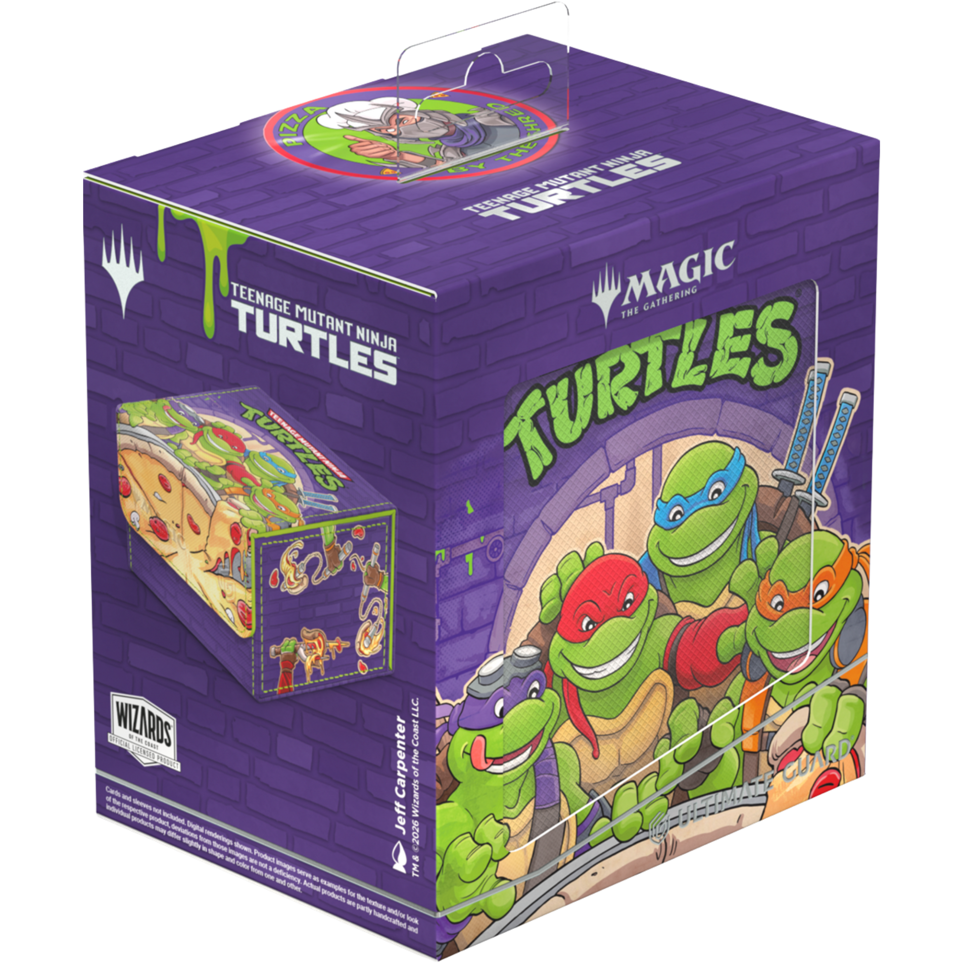 Ultimate Guard Sidewinder 133+ Xenoskin Teenage Mutant Ninja Turtles - Pizza Box