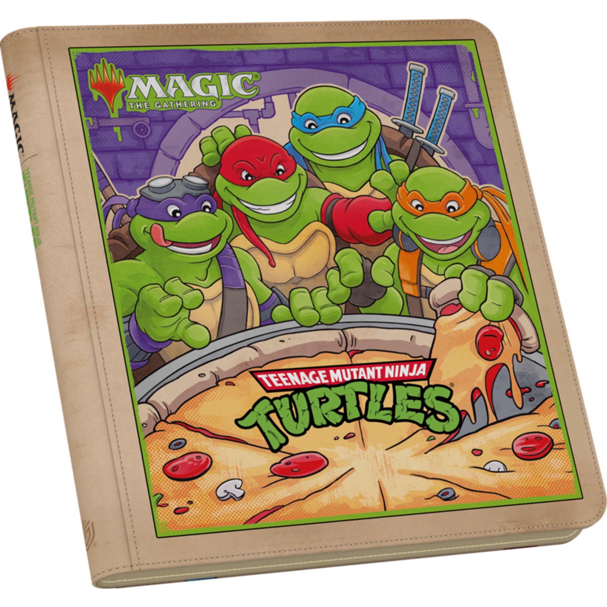 Ultimate Guard Zipfolio 480 Xenoskin Teenage Mutant Ninja Turtles - Pizza Box