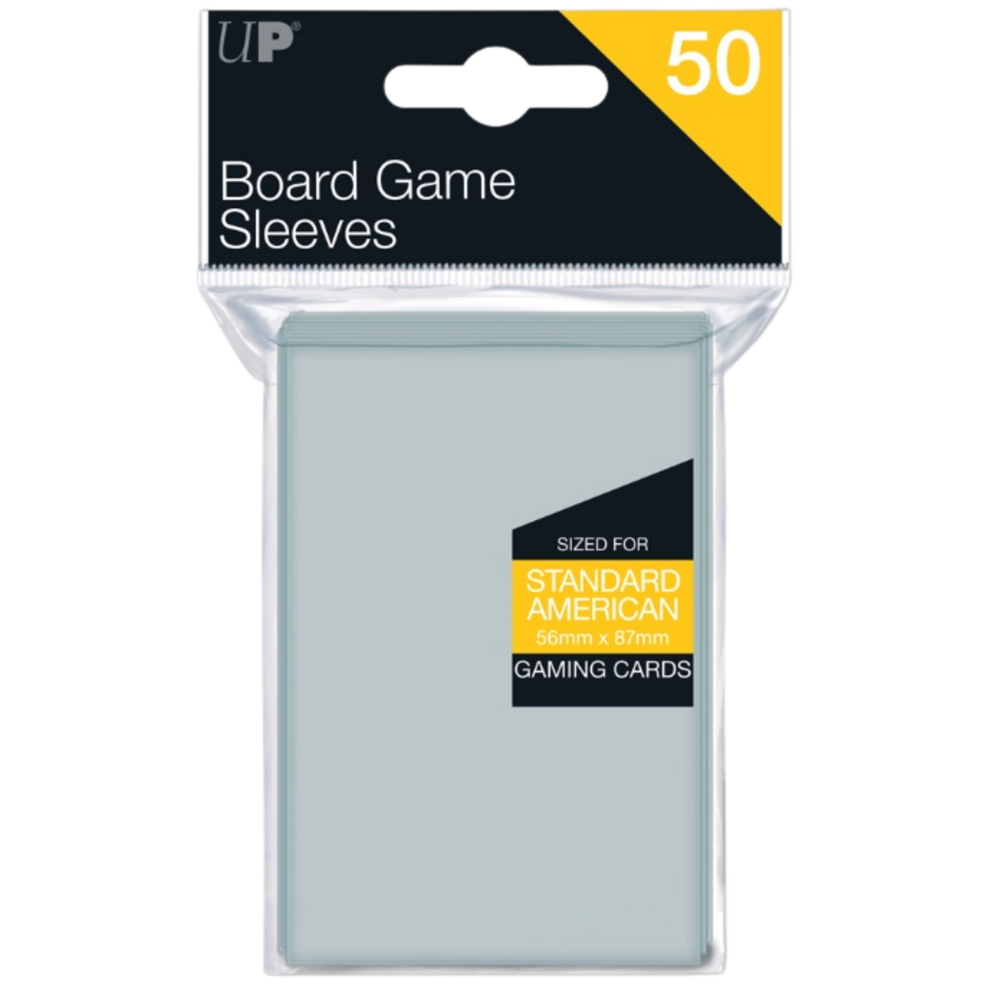 Ultra Pro Boardgame Sleeves 56mm x 87mm 50ct
