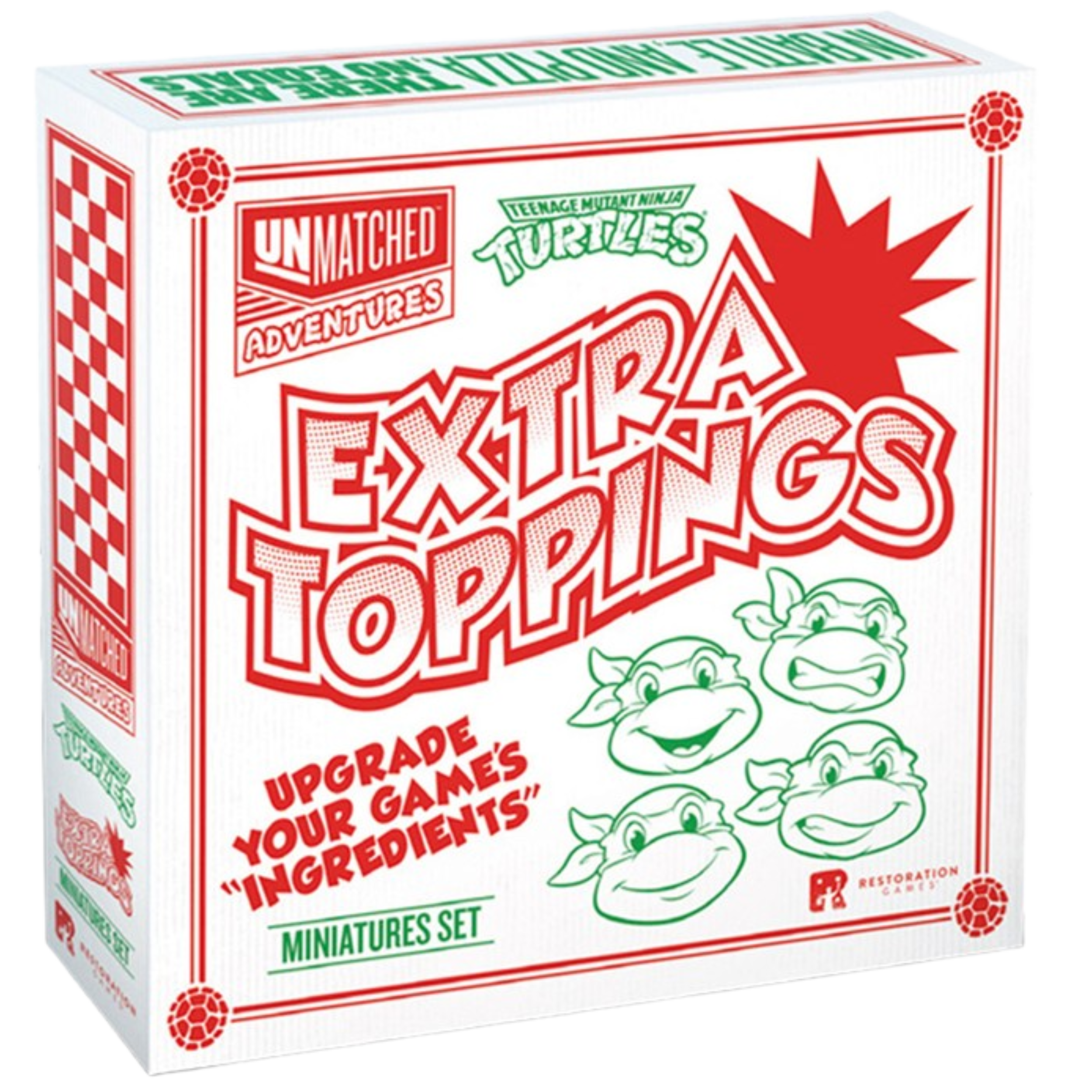 Unmatched Adventures TMNT Extra Toppings Mini Pack