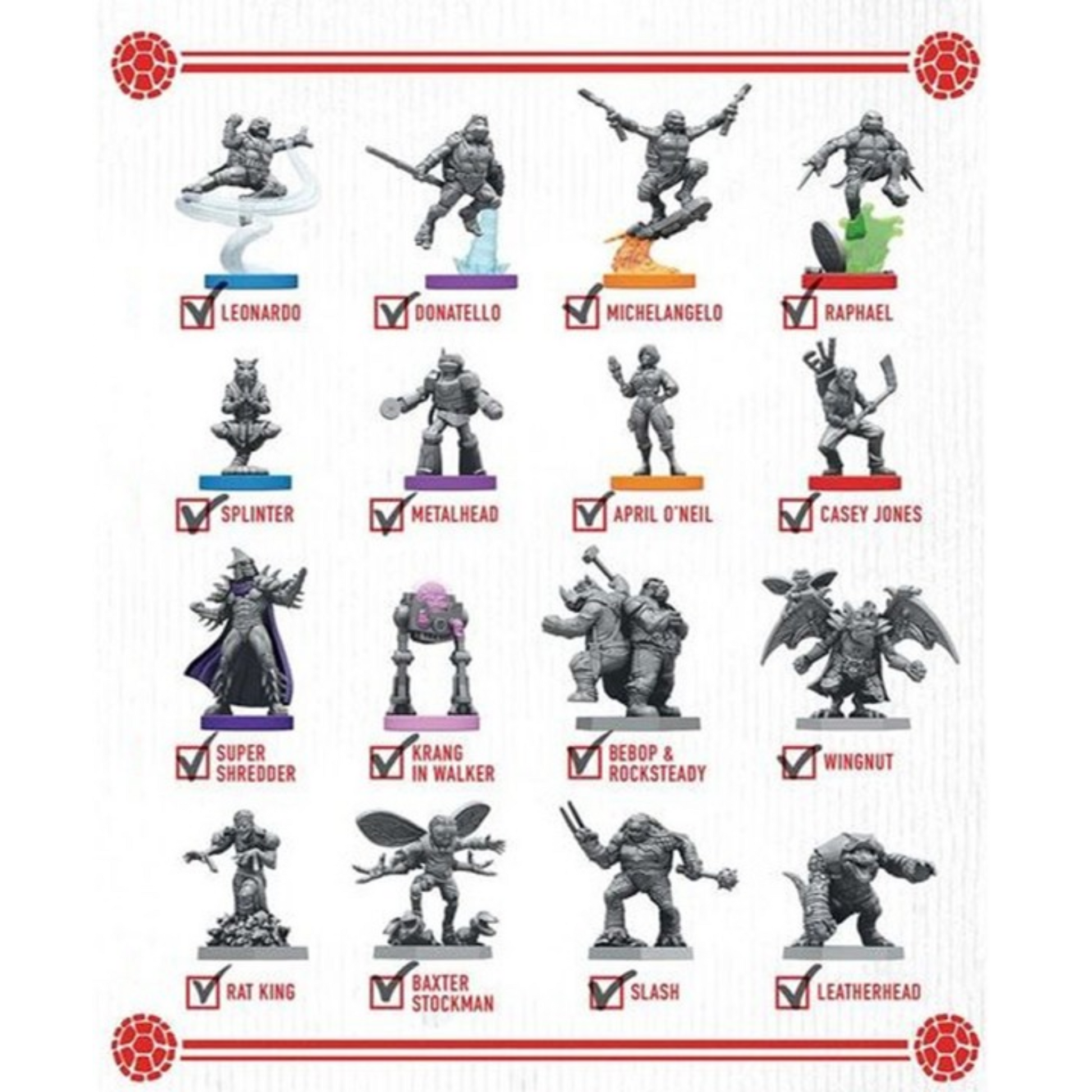 Unmatched Adventures TMNT Extra Toppings Mini Pack