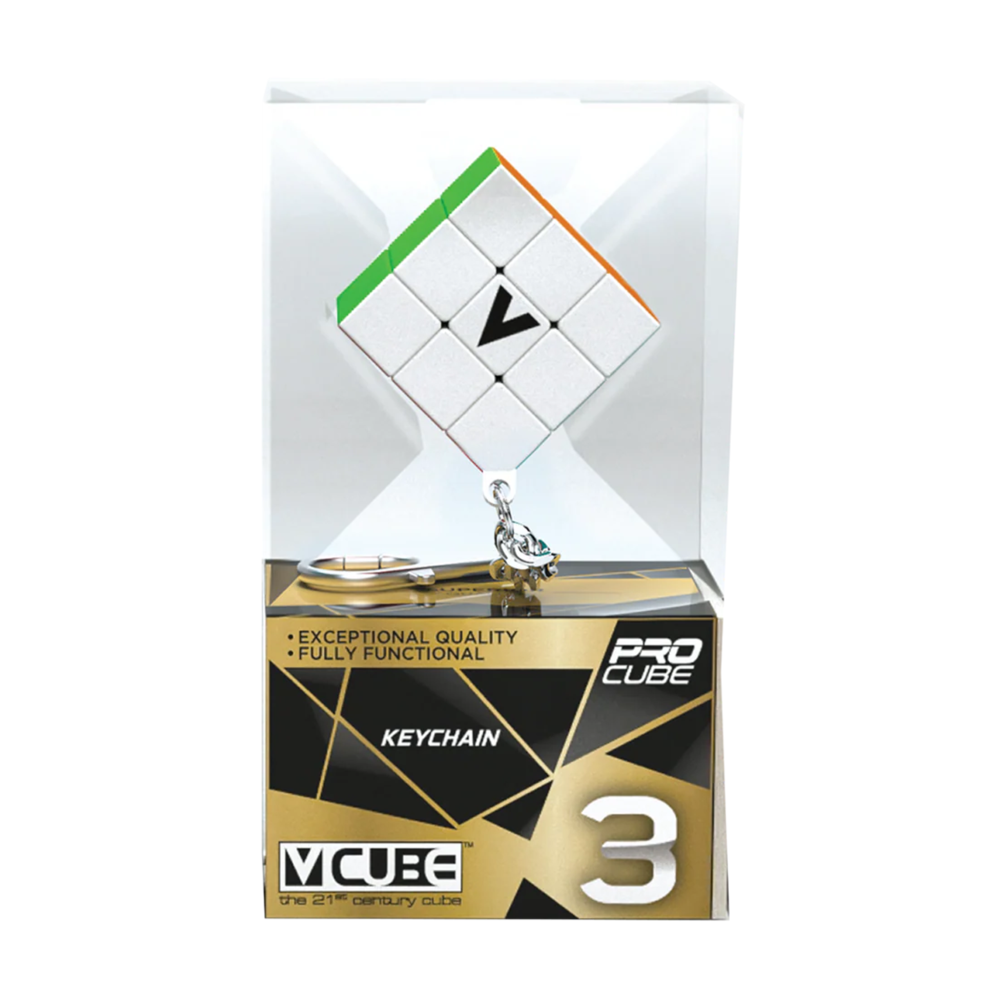 VCube Keychain Flat
