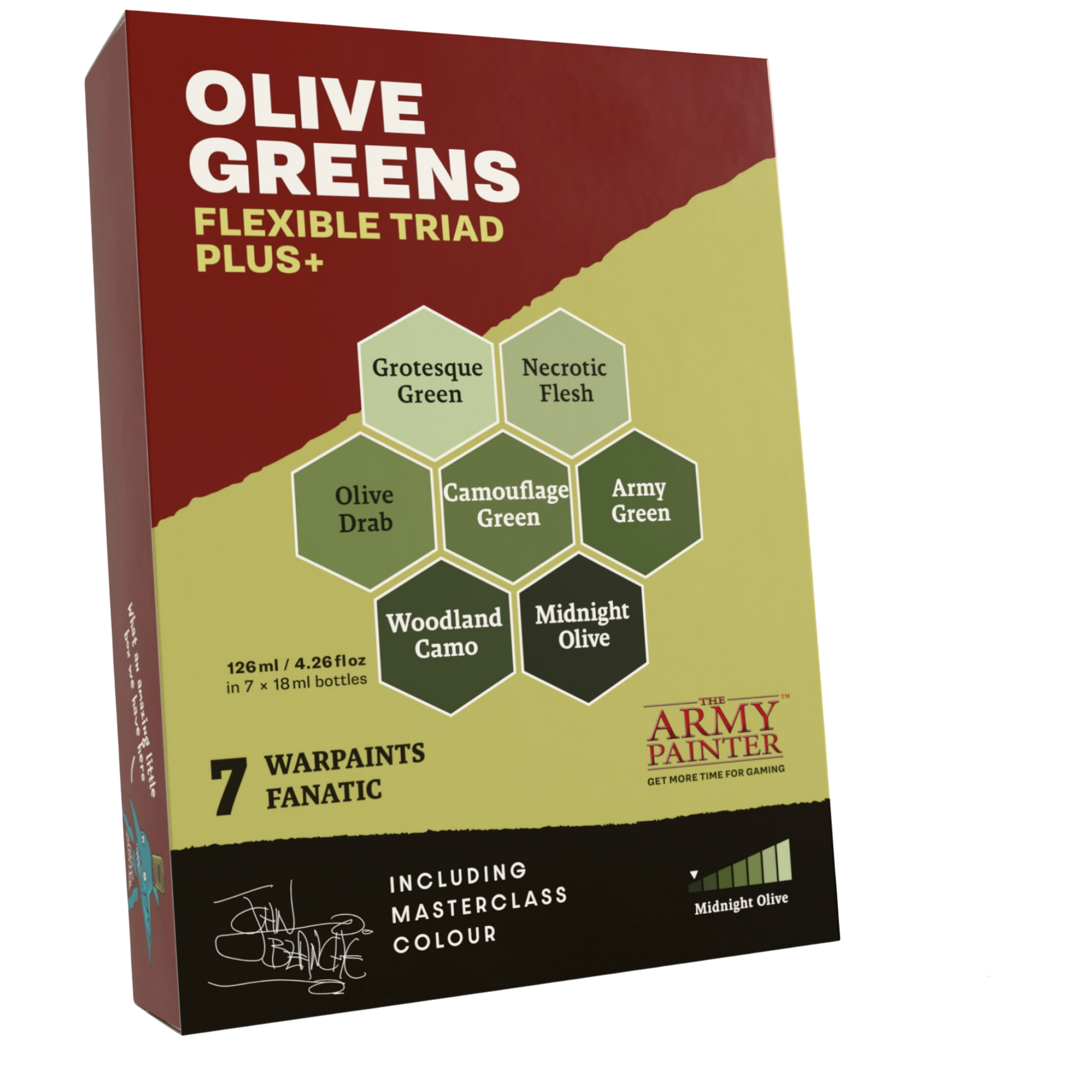 Warpaints: Fanatics Flexible Triad Plus+ Olive Greens