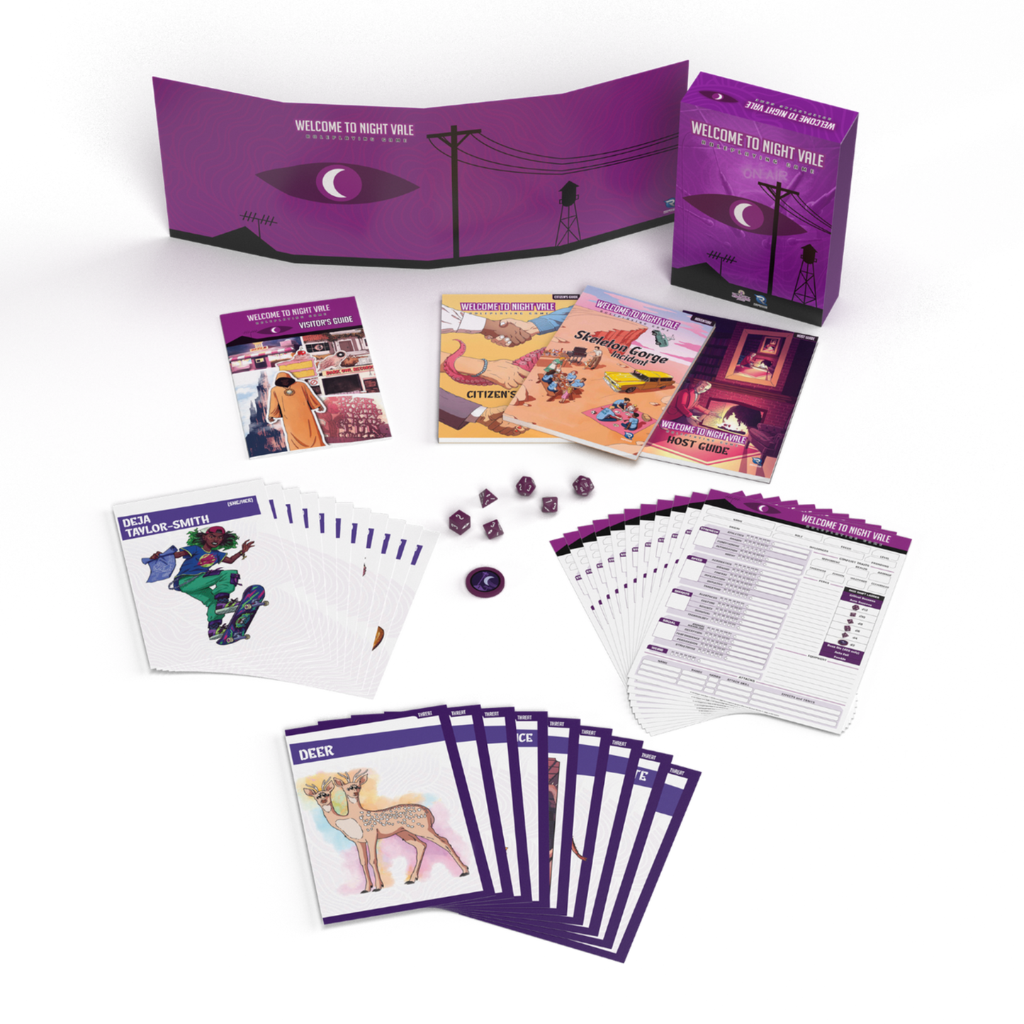 Welcome to Night Vale RPG Box Set Contents