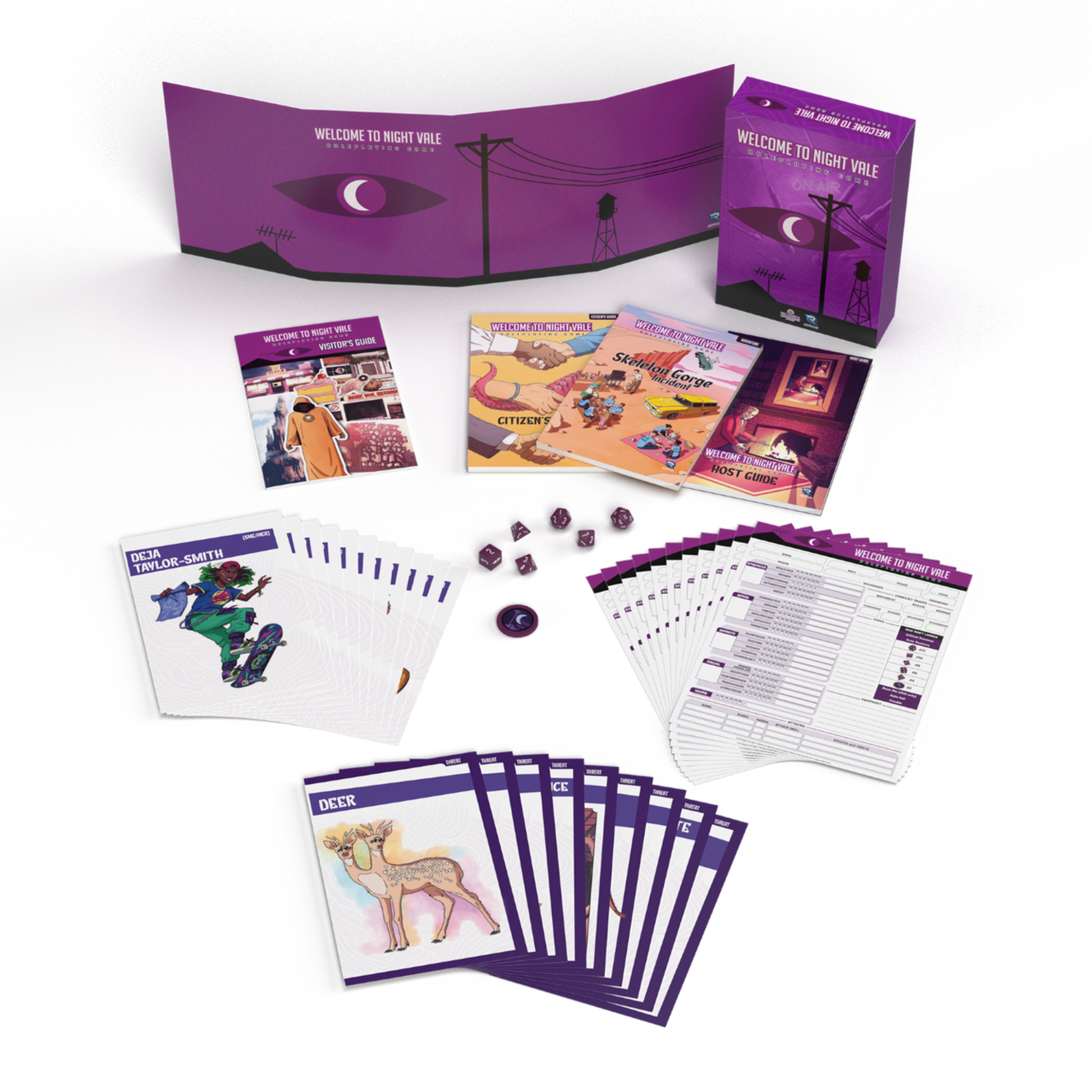 Welcome to Night Vale RPG Box Set Contents