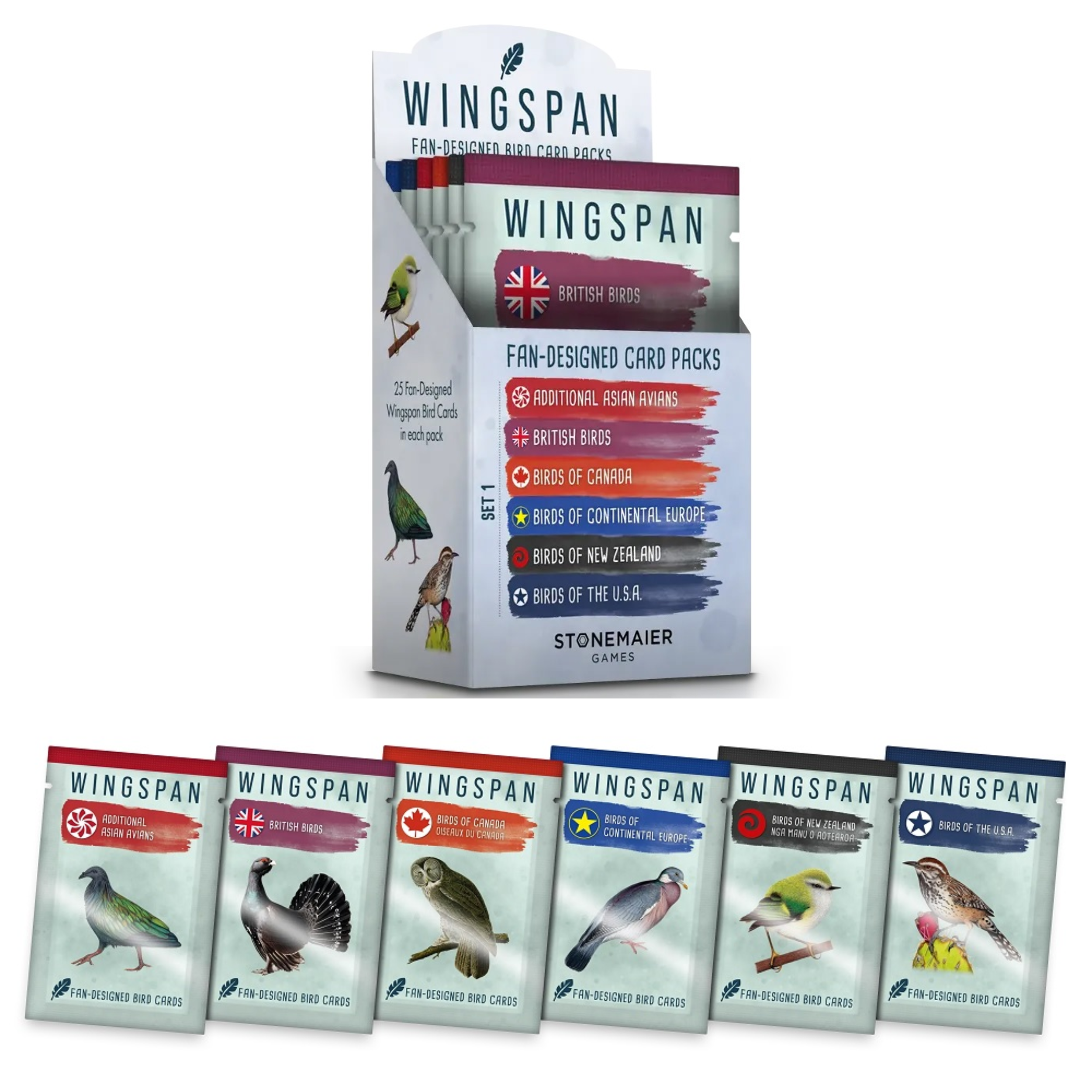 Wingspan Fan Set 1 Promo Packs