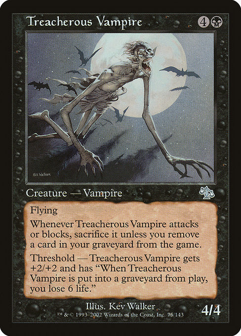 Treacherous Vampire (75) [Judgment]