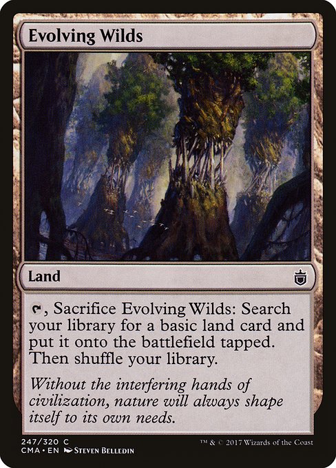 Evolving Wilds (247) [Commander Anthology]
