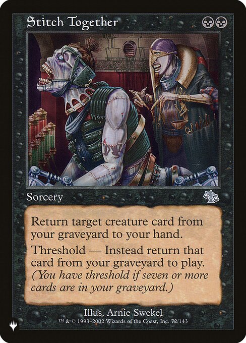 Stitch Together (JUD-72) [The List]