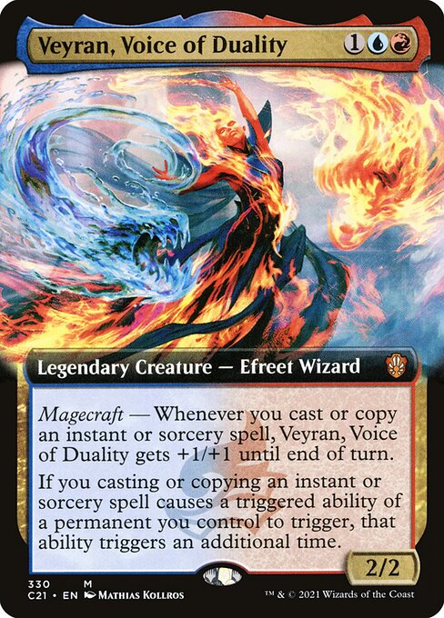Veyran, Voice of Duality (330) [Commander 2021] [Extended Art]