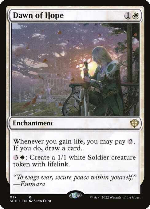 Dawn of Hope (17) [Starter Commander Decks]