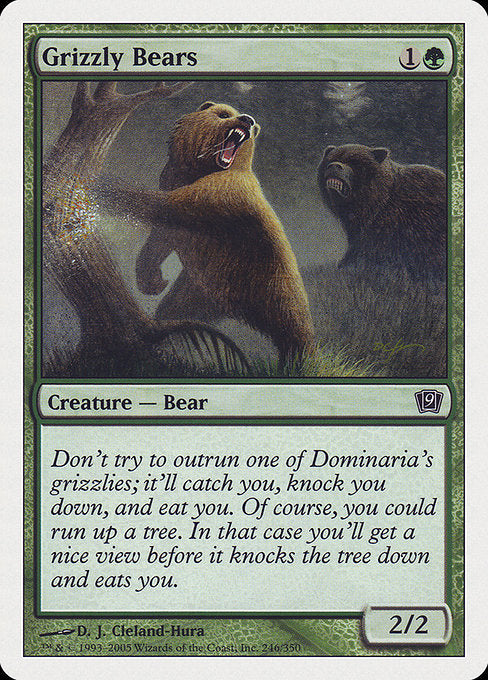 Grizzly Bears (246) [Ninth Edition]