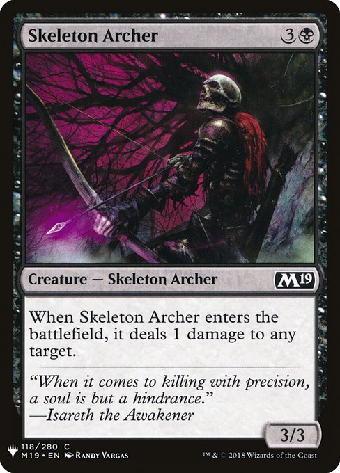 Skeleton Archer (M19-118) [The List]