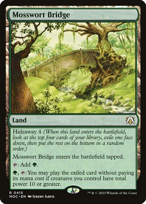 Mosswort Bridge (415) [March of the Machine Commander]