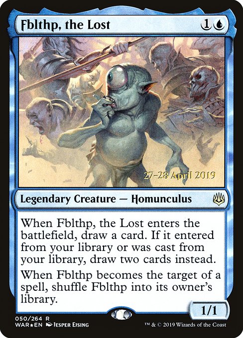 Fblthp, the Lost (50s) [War of the Spark Promos]
