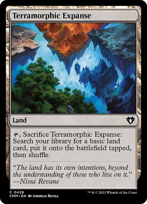 Terramorphic Expanse (428) [Commander Masters]
