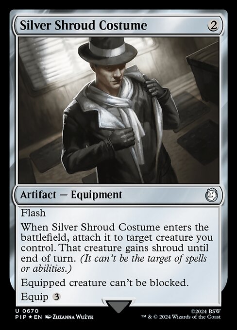 Silver Shroud Costume (670) [Fallout]