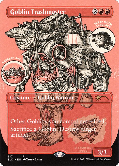 Goblin Trashmaster (317) [Secret Lair Drop] [Borderless]
