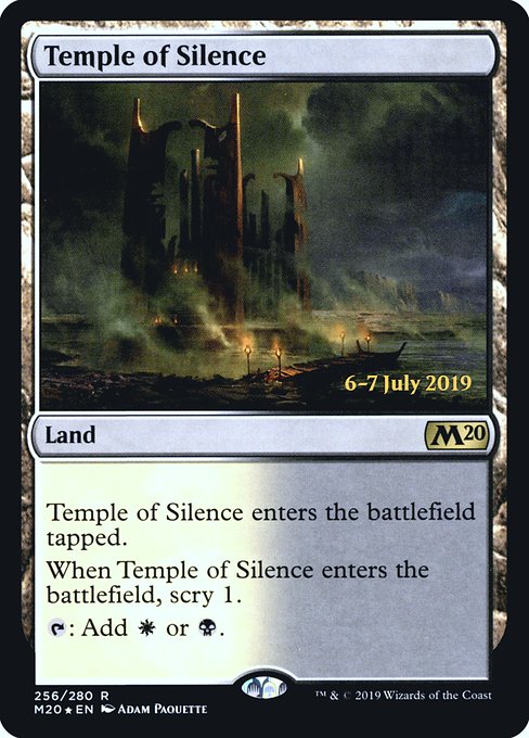 Temple of Silence (256s) [Core Set 2020 Promos]