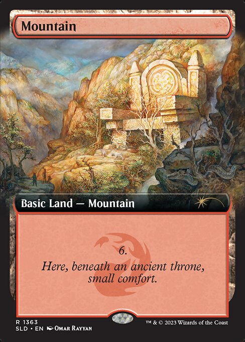 Mountain (1363) [Secret Lair Drop] [Extended Art]