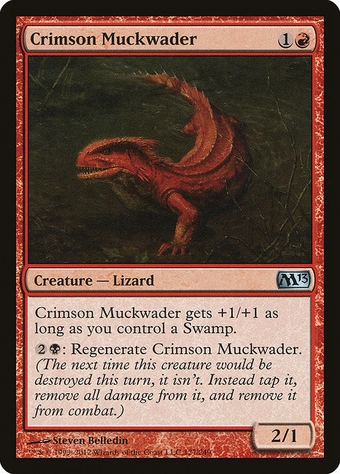 Crimson Muckwader (127) [Magic 2013]