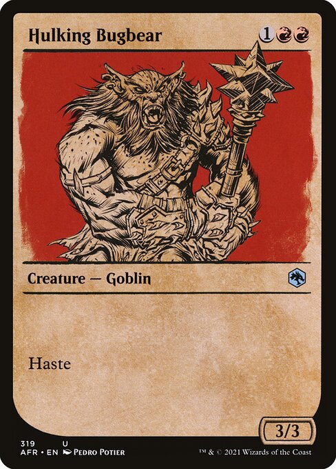 Hulking Bugbear (319) [Adventures in the Forgotten Realms] [Showcase]