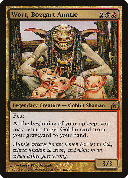 Wort, Boggart Auntie (252) [Lorwyn]