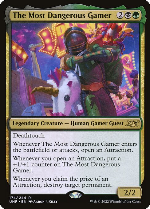 The Most Dangerous Gamer (174) [Unfinity]