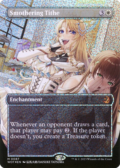 Smothering Tithe (87) [Wilds of Eldraine: Enchanting Tales] [Borderless]