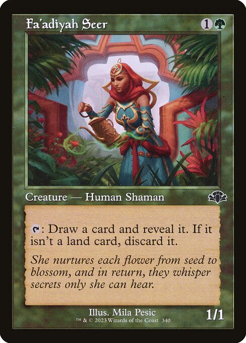 Fa'adiyah Seer (340) [Dominaria Remastered]