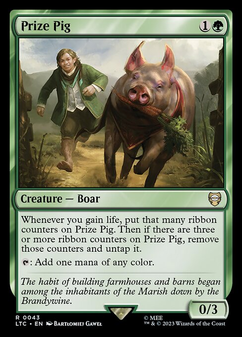 Prize Pig (43) [Tales of Middle-earth Commander]