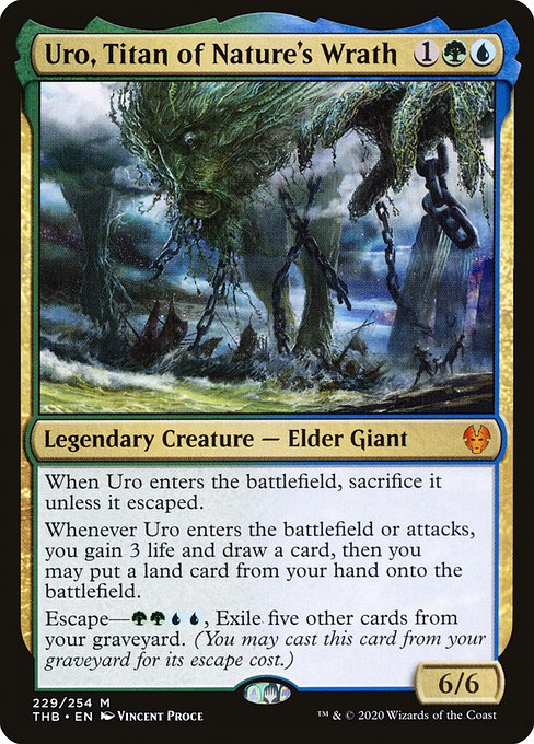 Uro, Titan of Nature's Wrath (229) [Theros Beyond Death]