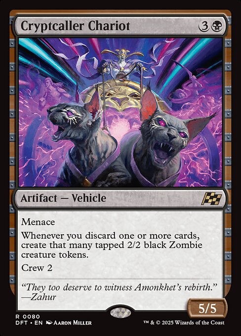 Cryptcaller Chariot (80) [Aetherdrift]