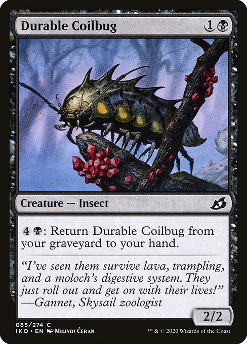 Durable Coilbug (85) [Ikoria: Lair of Behemoths]